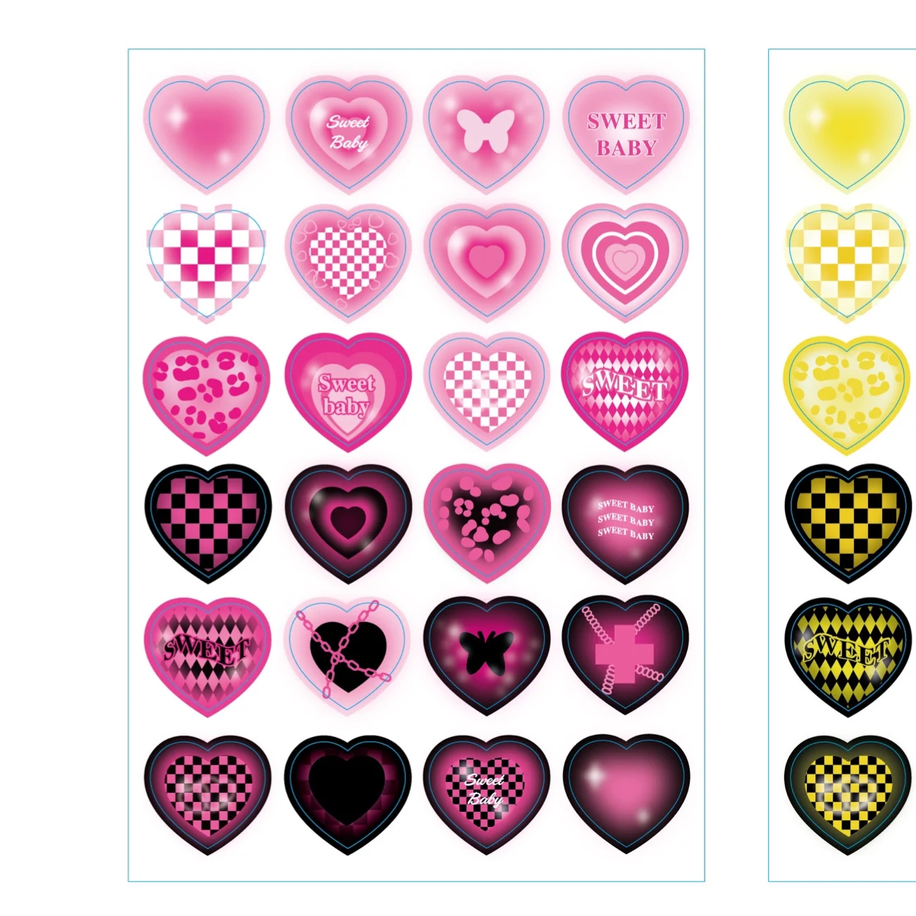 

Creative Laser Love Ribon Sticker DIY Scrapbooking Photo Frame Decoration Happy Planning Stationery Deco Stickers Art Supplies
