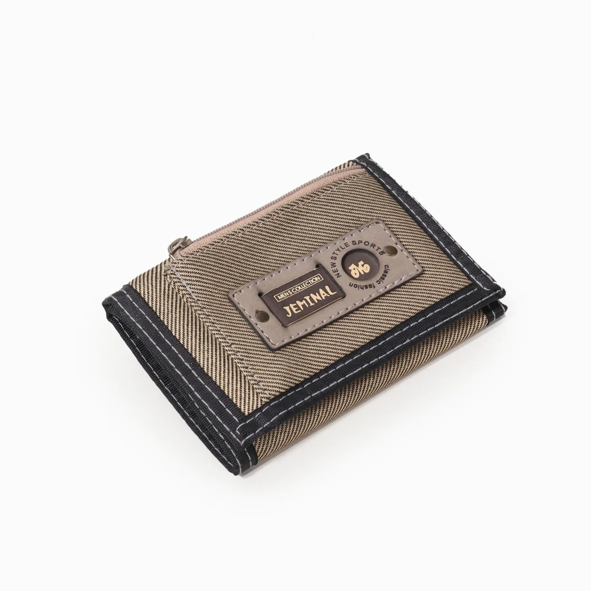 

Wallets for Men Hasp Zipper Canvas Male Purses Short Wallet Quality Cards ID Holder Money Bags Clutches Coin Purse Burse Pocket