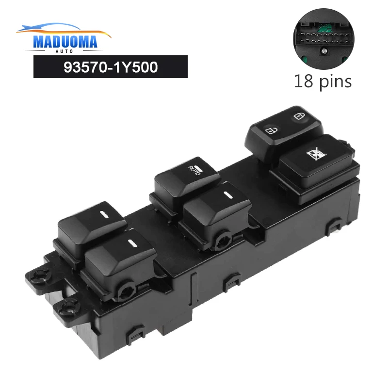 

New 935701Y500 93570-1Y500 Window Electric Switch For Kia Morning Kia Picanto TA 2011-2017 49749B-1000