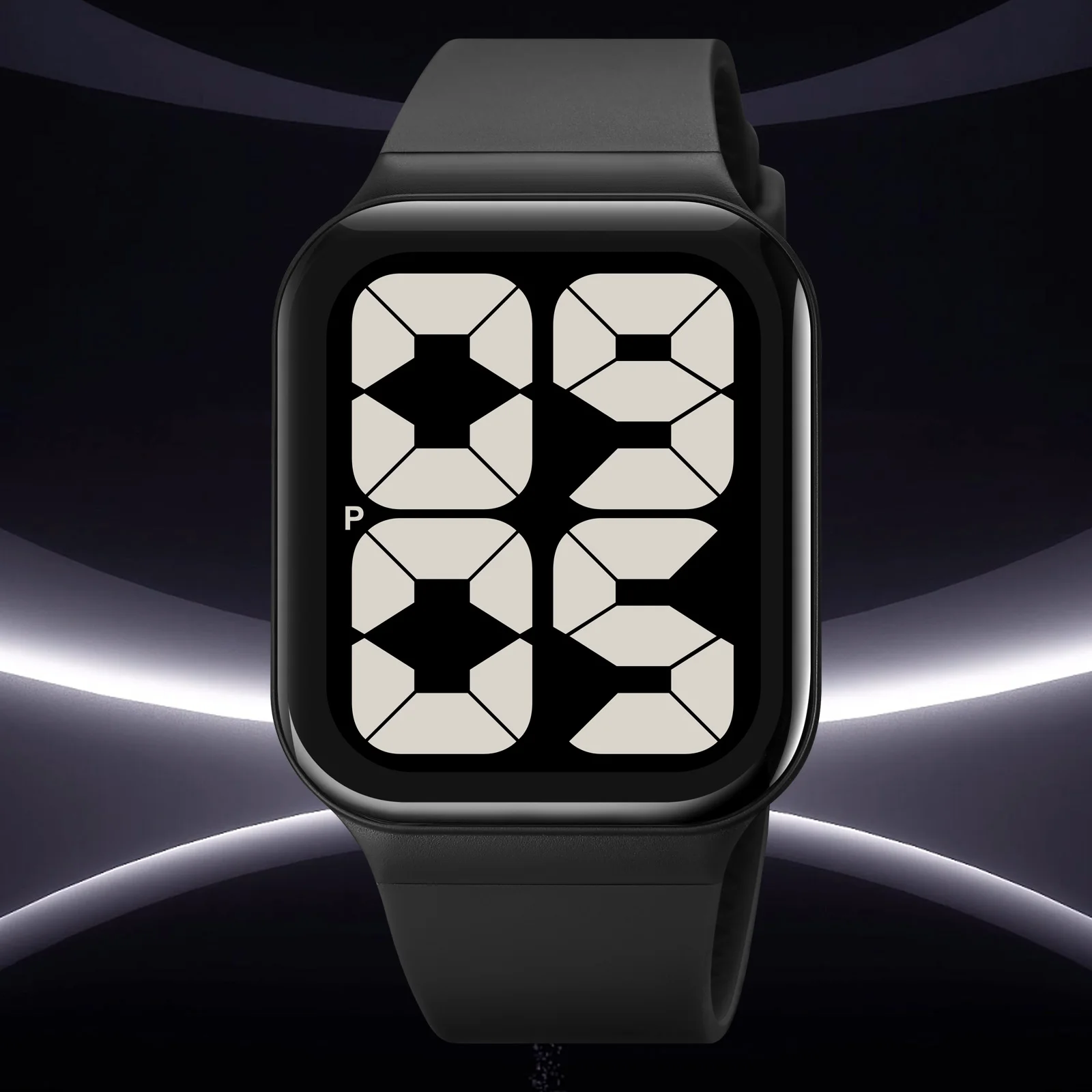 Часы наручные SKMEI мужские/женские с большими цифрами спортивные электронные