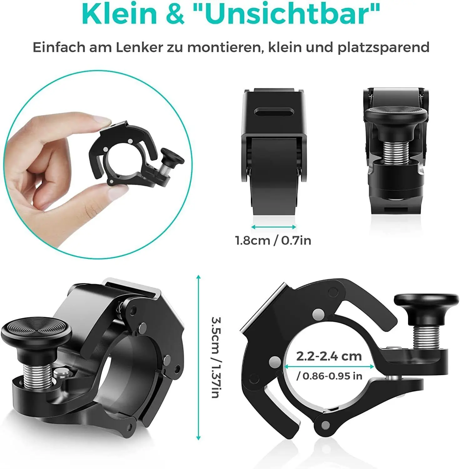 Уличный велосипедный звонок из нержавеющей стали автомобильный велосипедные