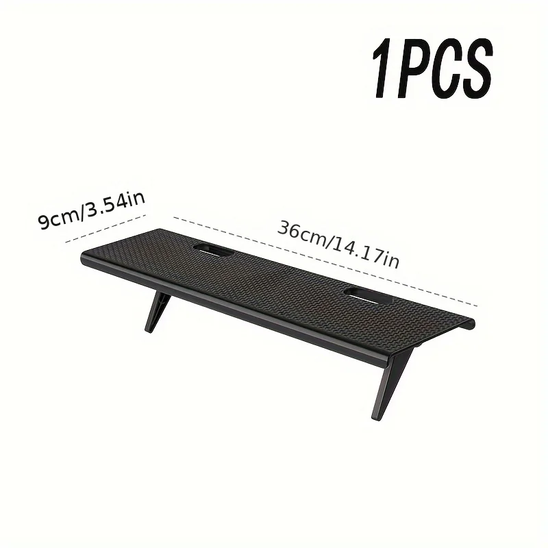 

Регулируемая полка для экрана черная/белая