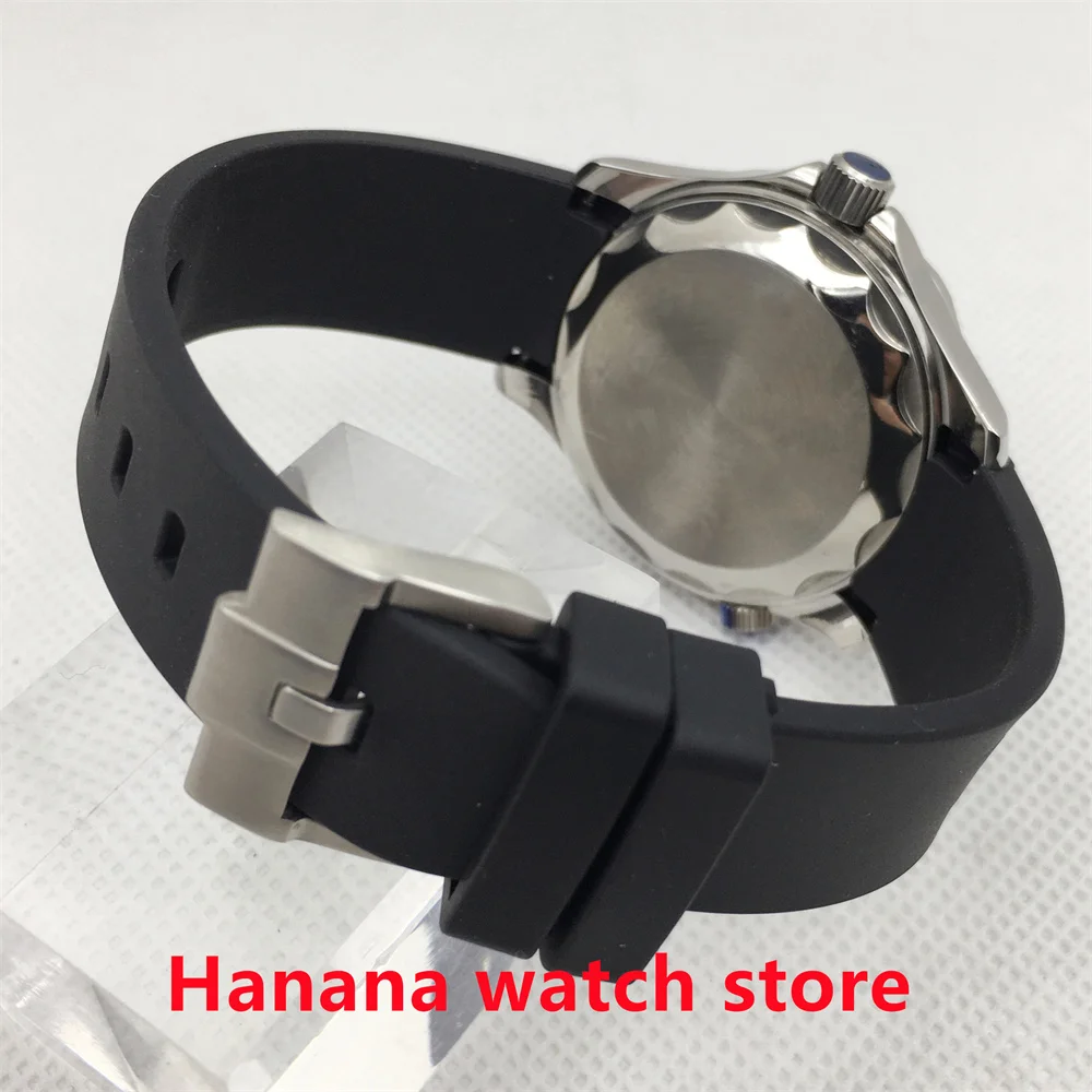 Bliger Новый 41 мм асептический серый циферблат NH35A автоматический мужской