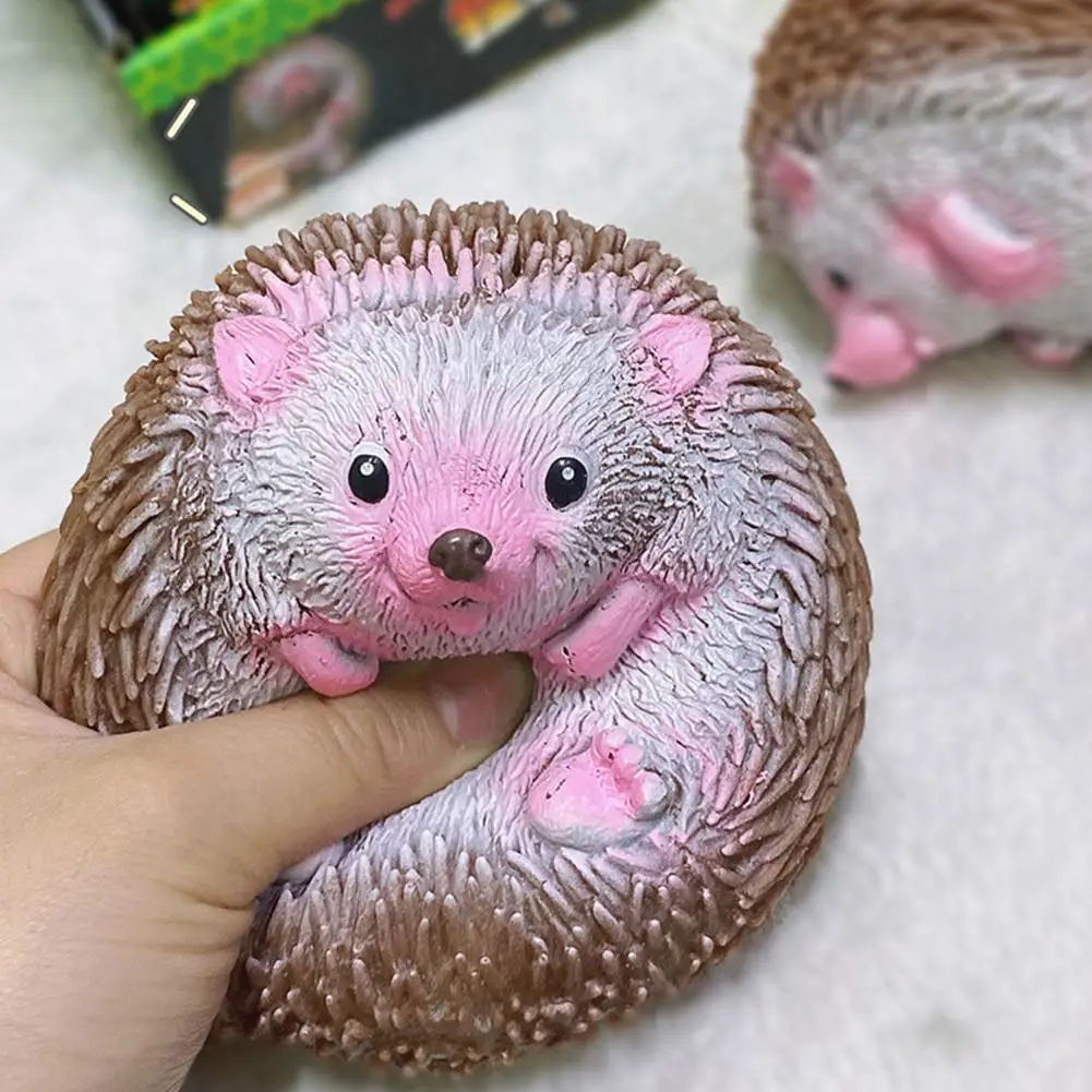 

Cartoon Hedgehog Decompression Toys Anti Stress Fidget Toy Squeeze Toys For Adult Kids Stress Reliver Fun Birthday Gifts N7i8