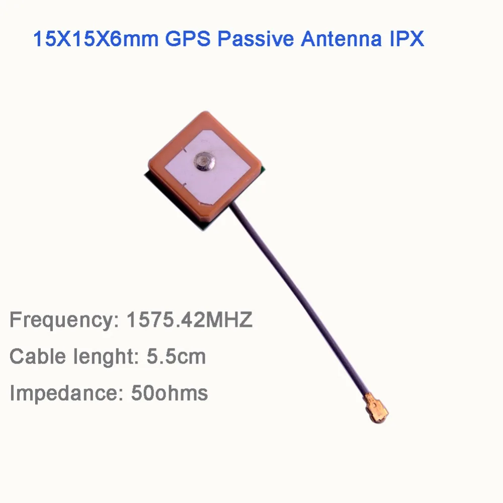 15X15X 6 мм GPS пассивная антенна IPX для GPS-модуля RCmall FZ3197