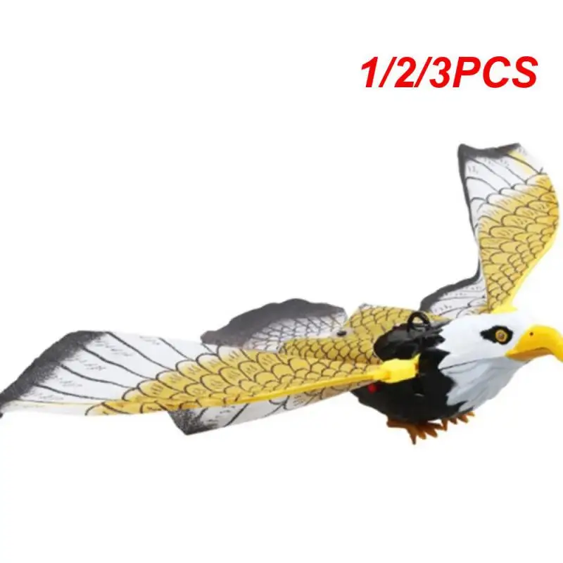 

1/2/3PCS Fake Flying Hawk Decoy Bird Deterrent Devices Scare Birds Away Pigeon Repellent for Garden Scarecrow Yard Bird Repeller