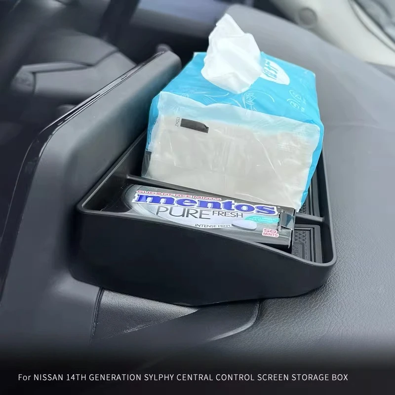 Фото Органайзер для хранения на заднем сиденье для Nissan Sylphy/Sentra B18 14-го поколения (2020-2023), аксессуар для тюнинга и декора салона №2