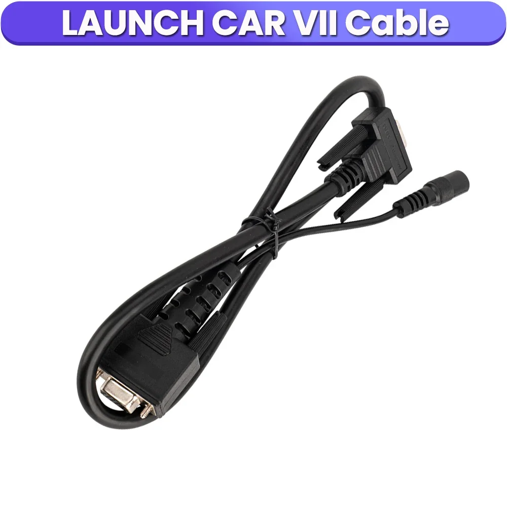 Фото Адаптер LAUNCH X431 OBD2 16pin CAR VII с кабелем, совместимый с CRP919E BT, X431 PRO V5.0, PRO TT, PRO3S+ V5.0, PRO3 ACE и т.д. №5