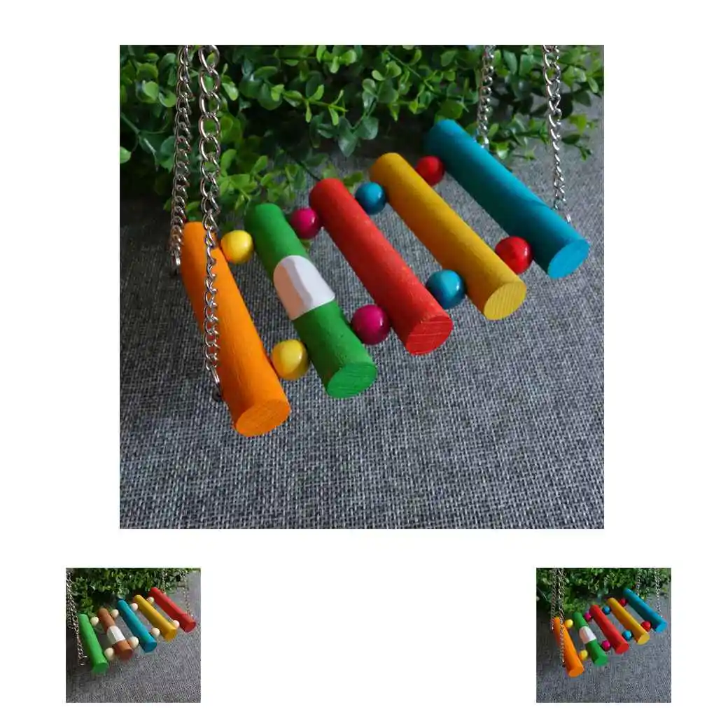 

Cage Hammock Swing Hanging Chew Toy Pet Bird Parrot Parakeet Budgie Cockatiel Lovebirds Swing