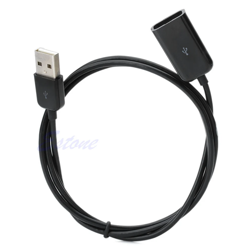 

3 фута 1 м USB 2,0 штекер-гнездо M/F Кабельный УДЛИНИТЕЛЬ шнур для ноутбука ПК