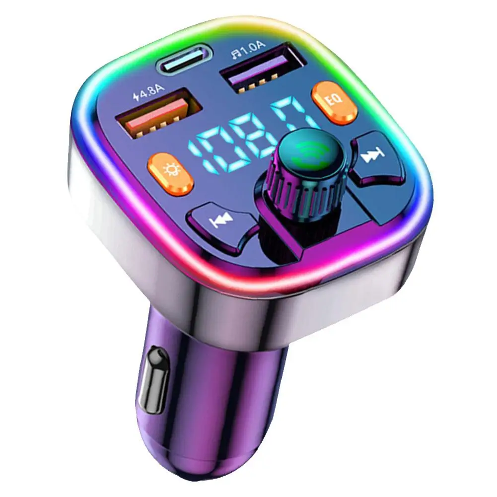 

FM-трансмиттер автомобильный с 2 USB-портами и mp3-плеером