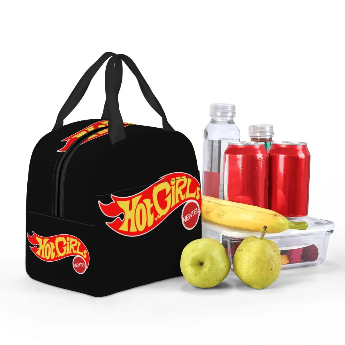 Изготовленная на заказ модель логотипа Hot Wheels изолированная сумка для обеда