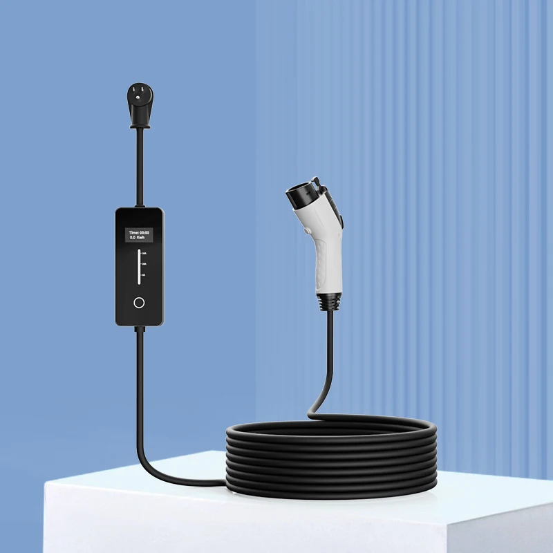 Стандартное портативное автомобильное зарядное устройство Sukflow Type 1 40 А 7 кВт