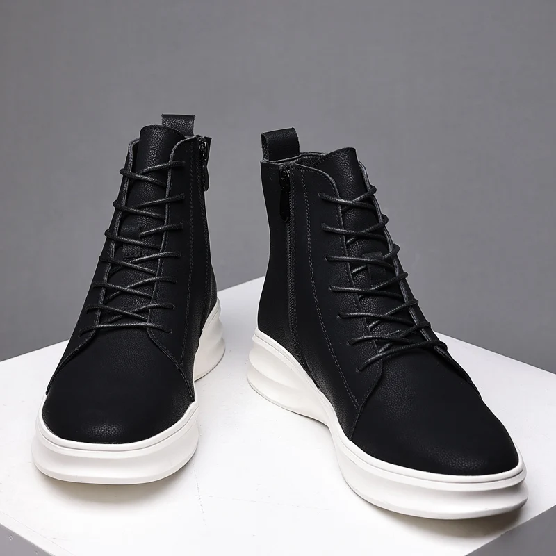 

High-quality Four Seasons Non-slip Outsole Mans Boots 2022 Autumn and Winter New Men Casual Shoes Fashion Comfortable Warm Shoes