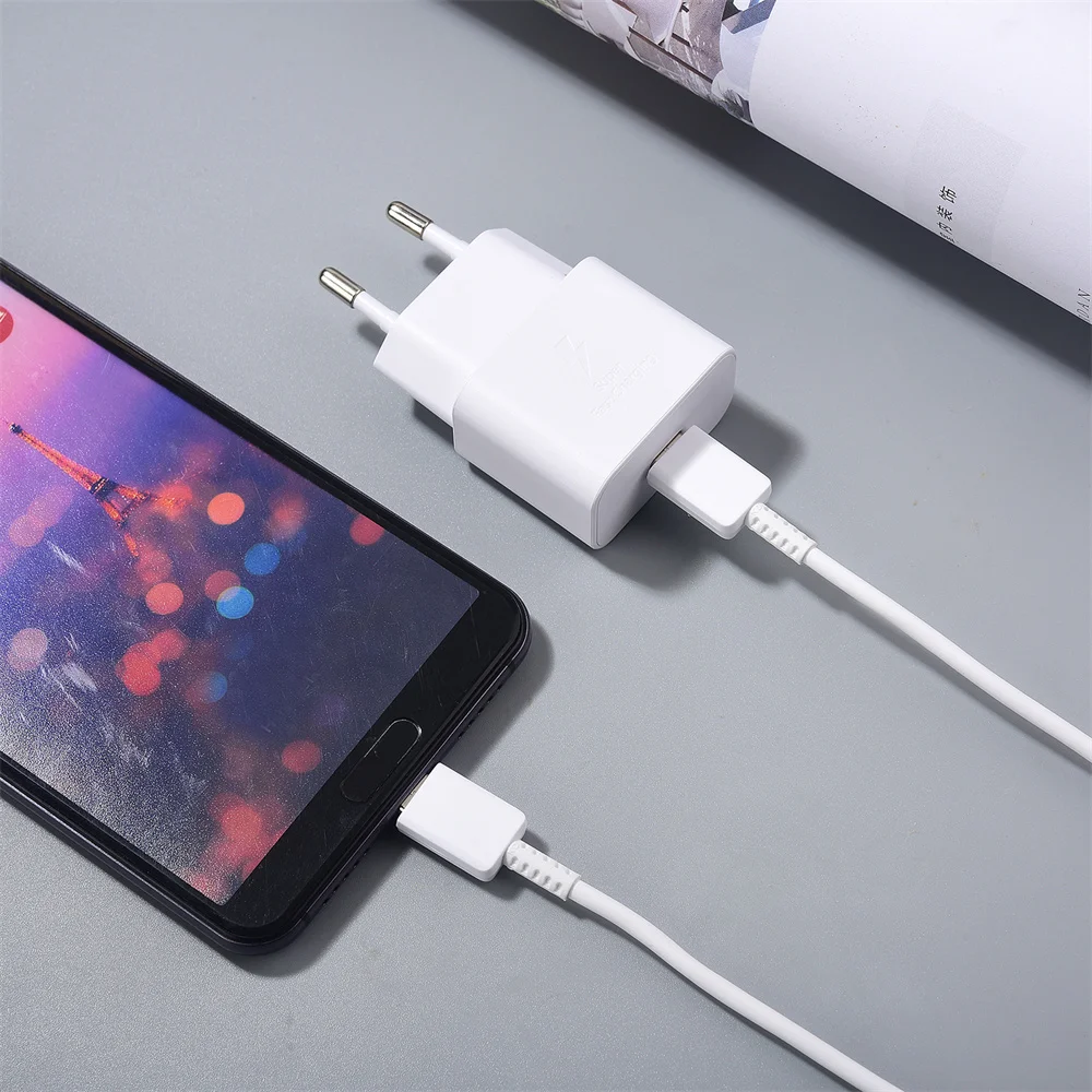 Сверхбыстрое зарядное устройство для Samsung Galaxy A55 A54 A35 S24 S23 Ultra Plus 25 Вт