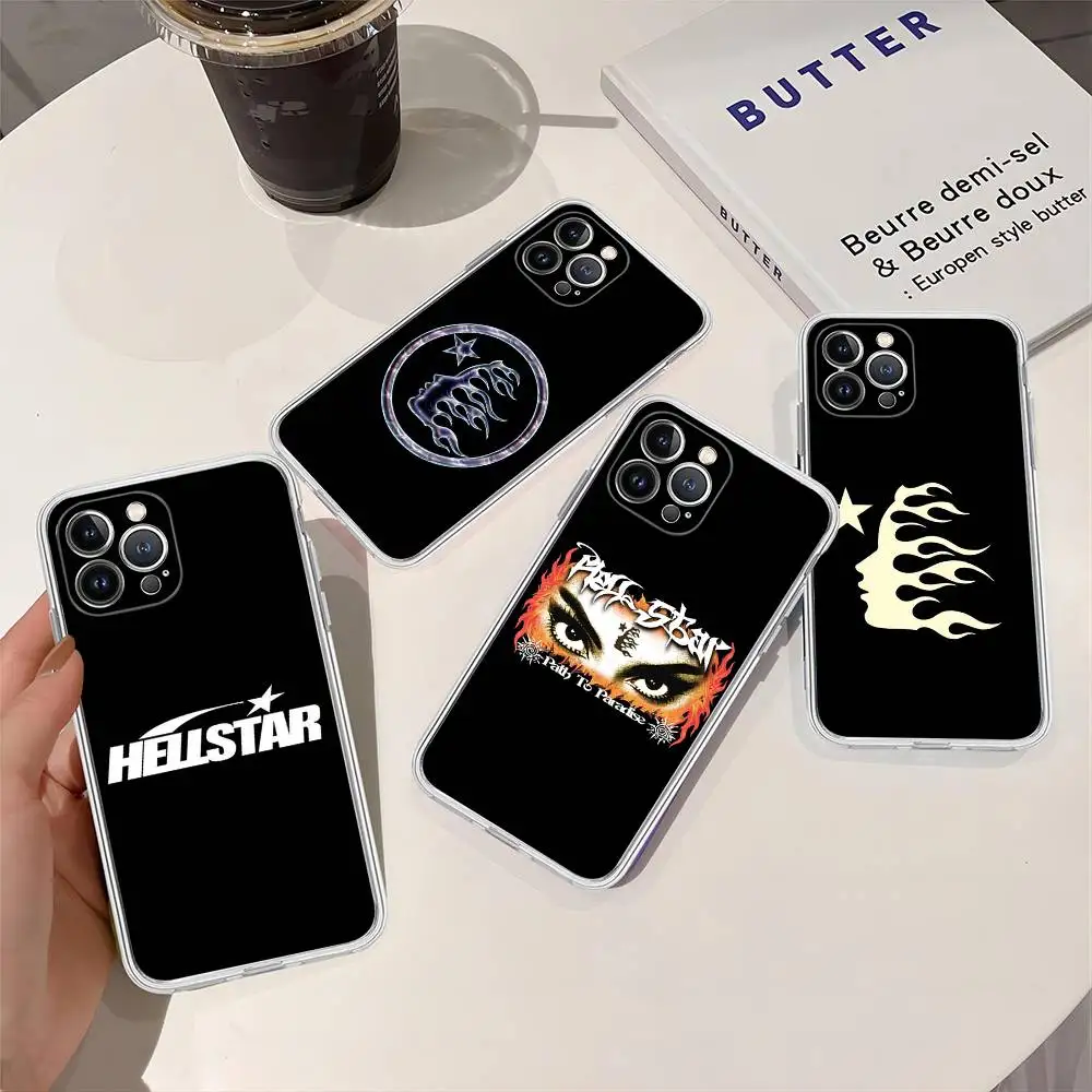 Фото Модный чехол H-HellstarS с логотипом для iPhone 17, 16, 16e, 15, 14, 13, 12, 11 Pro Max, Mini, Plus №1