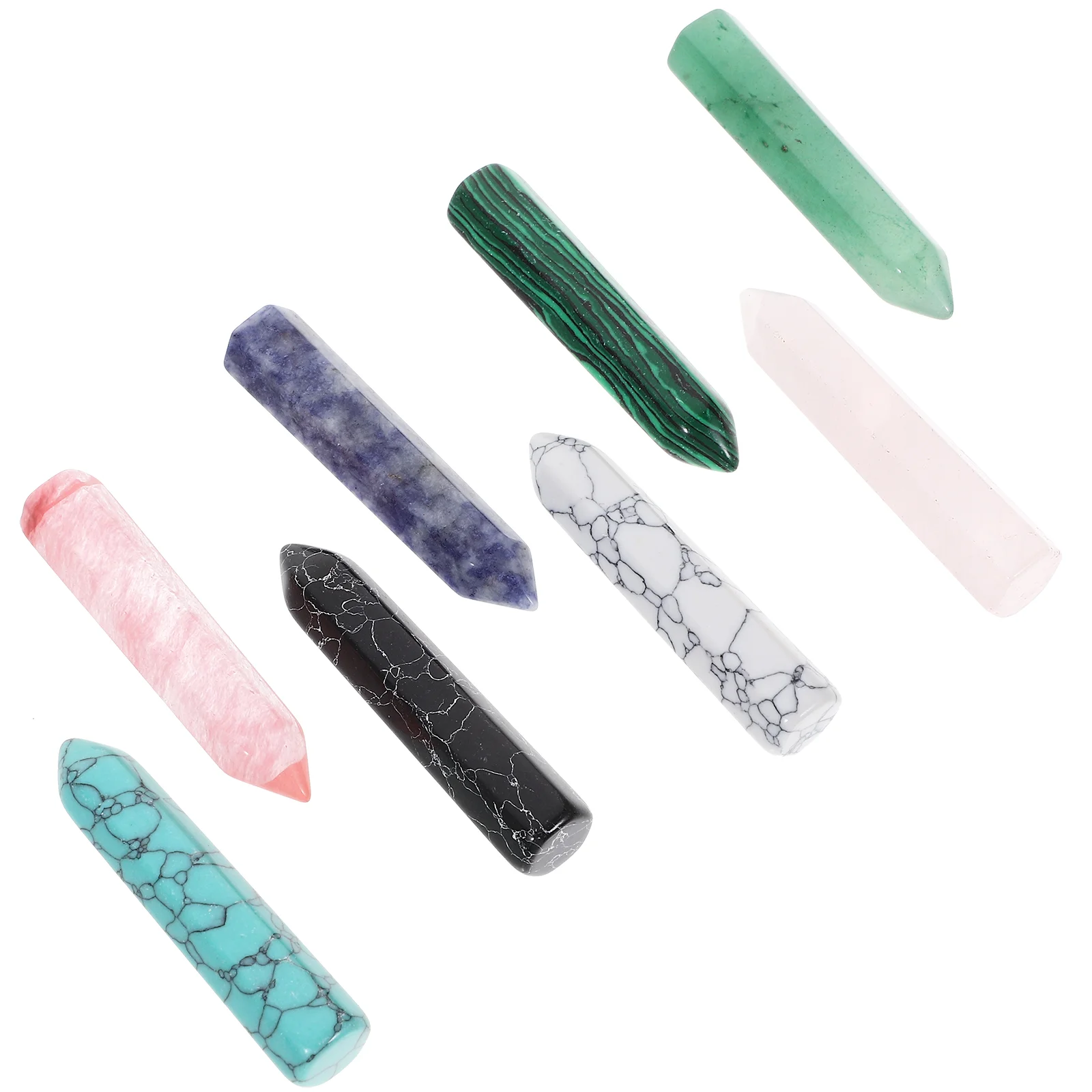 

8 шт., декоративные Кристальные камни