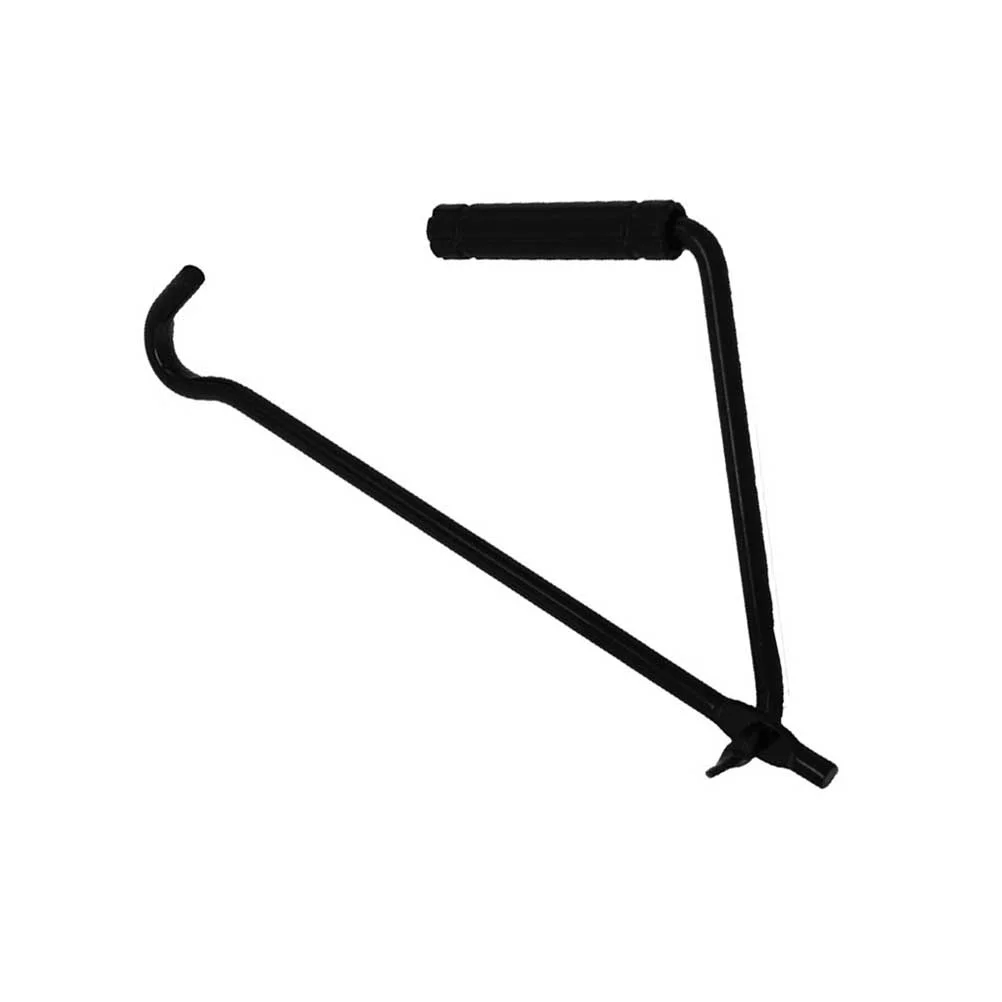 

Foldable Rocker Fitting for Car Jack with Solid Steel Shaft Convenient Tool for Tire Change in the Wild (Black)