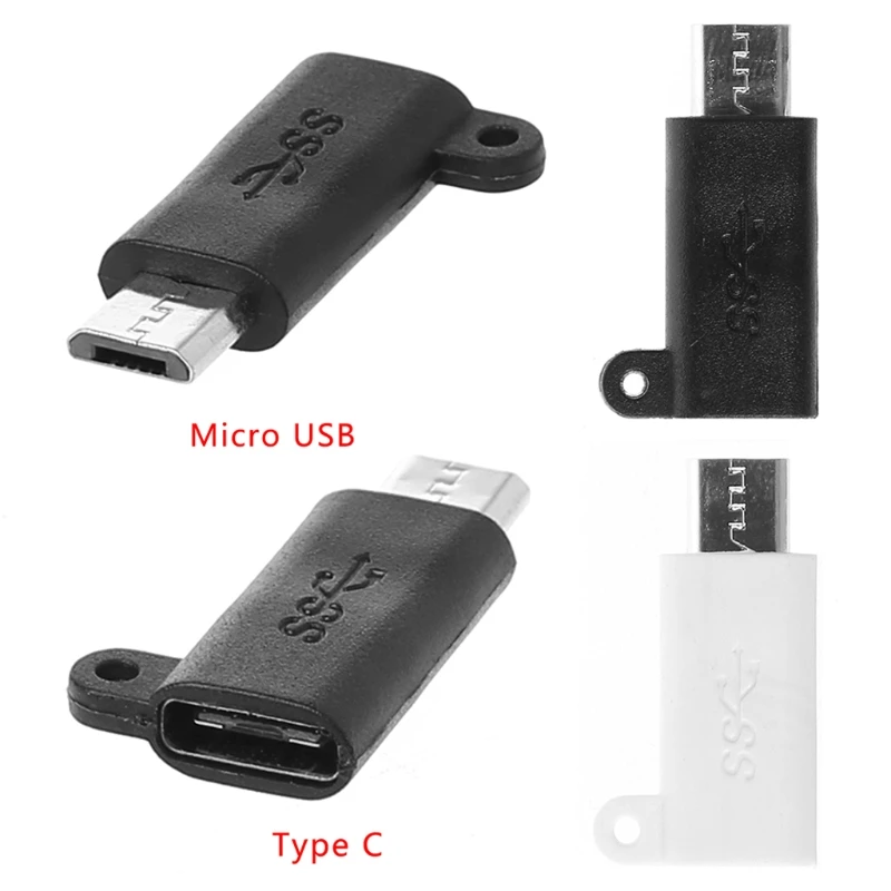 Micro USB Тип B папа к C мама адаптер преобразователя данных |