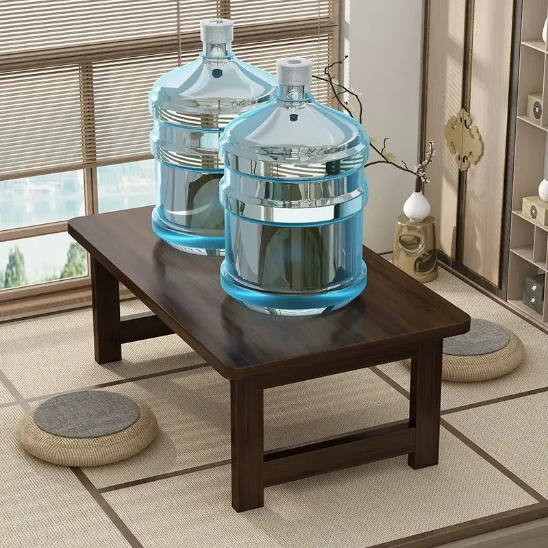 Деревянный стол-татами для эркера 60/70 см