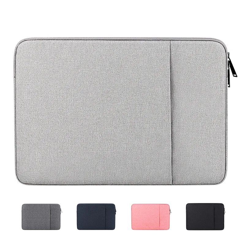 

Air Laptop Bag with Pocket for iPad MacBook Pro Case Cover 11/13/14/15/16 inch Notebook Sleeve Laptop Liner Bag Handbag Carryba