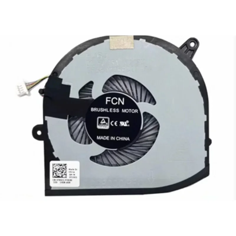 Новые вентиляторы для процессора и графического ноутбука Dell Precision 5530 M5530 XPS 15 9570