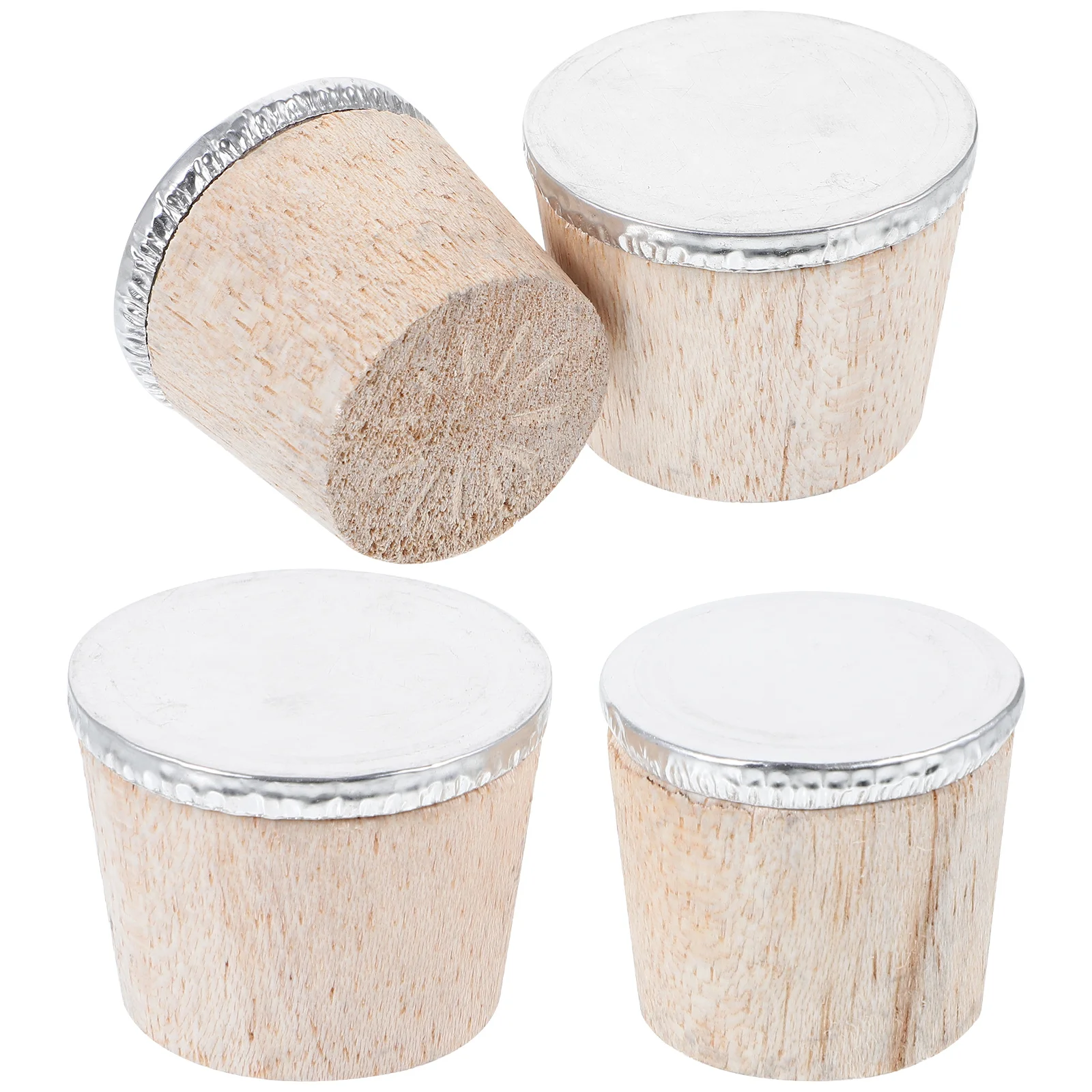 4 шт. бутылки с горячей водой деревянная пробка сменные пробки для чайника