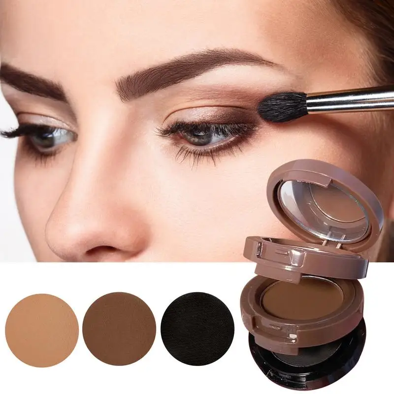 

Eyebrow Shadow Palette Blush Tray Waterproof Matte Eyeshadow Shimmer Highlighter Blush Plate For Beginner Women Matte Shimmer