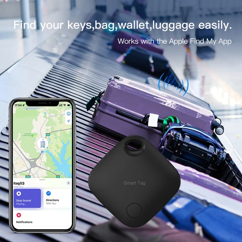 Смарт-Метка T 4 шт. GPS-трекер работает для Apple Find My APP Tag Anti Lost устройство напоминания