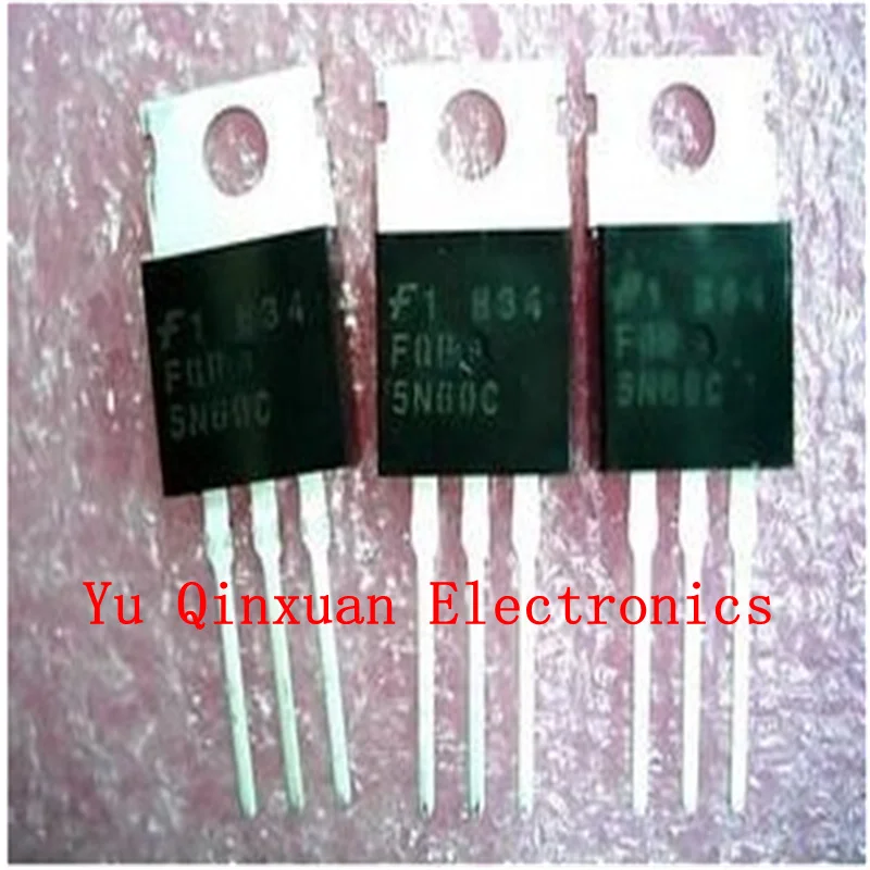 FQP5N60C TO-220-3 Мощность трубка с полевым эффектом, MOSFET, N channel, 4.5A, 600V