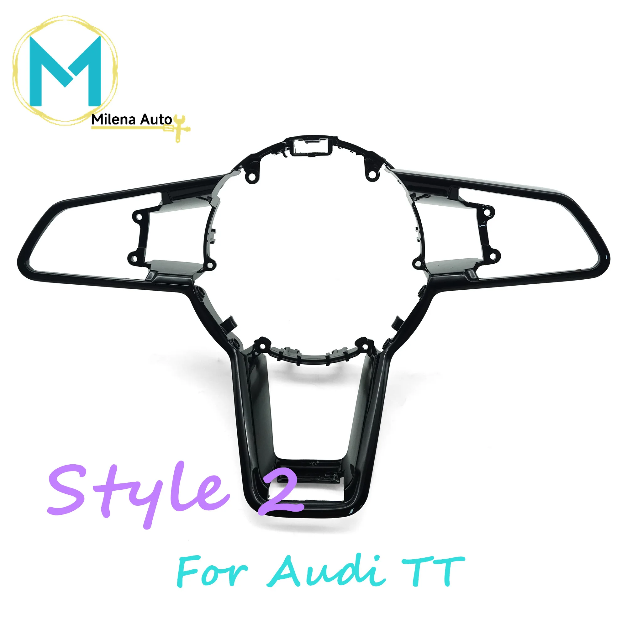 

Для Audi TT, ключевой каркас рулевого колеса окрашенный в черный цвет. Аксессуары для руля.