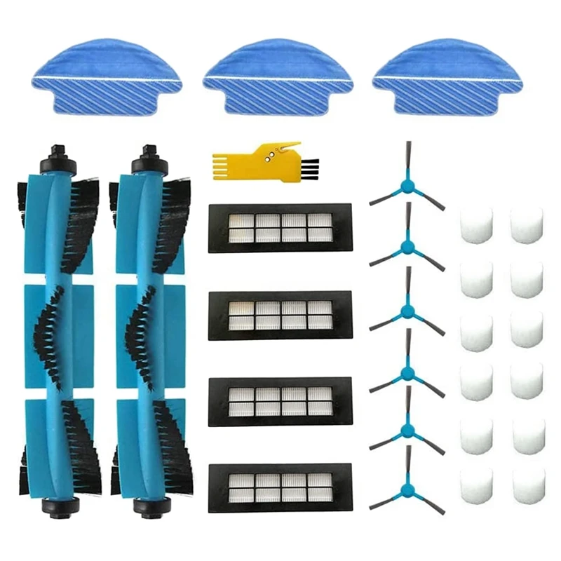 

Vacuum Cleaner Accessories HEPA Filter Brush Mop Pads For Conga 3090 Series Robotic Vacuum Cleaner Filter Sweeper Parts
