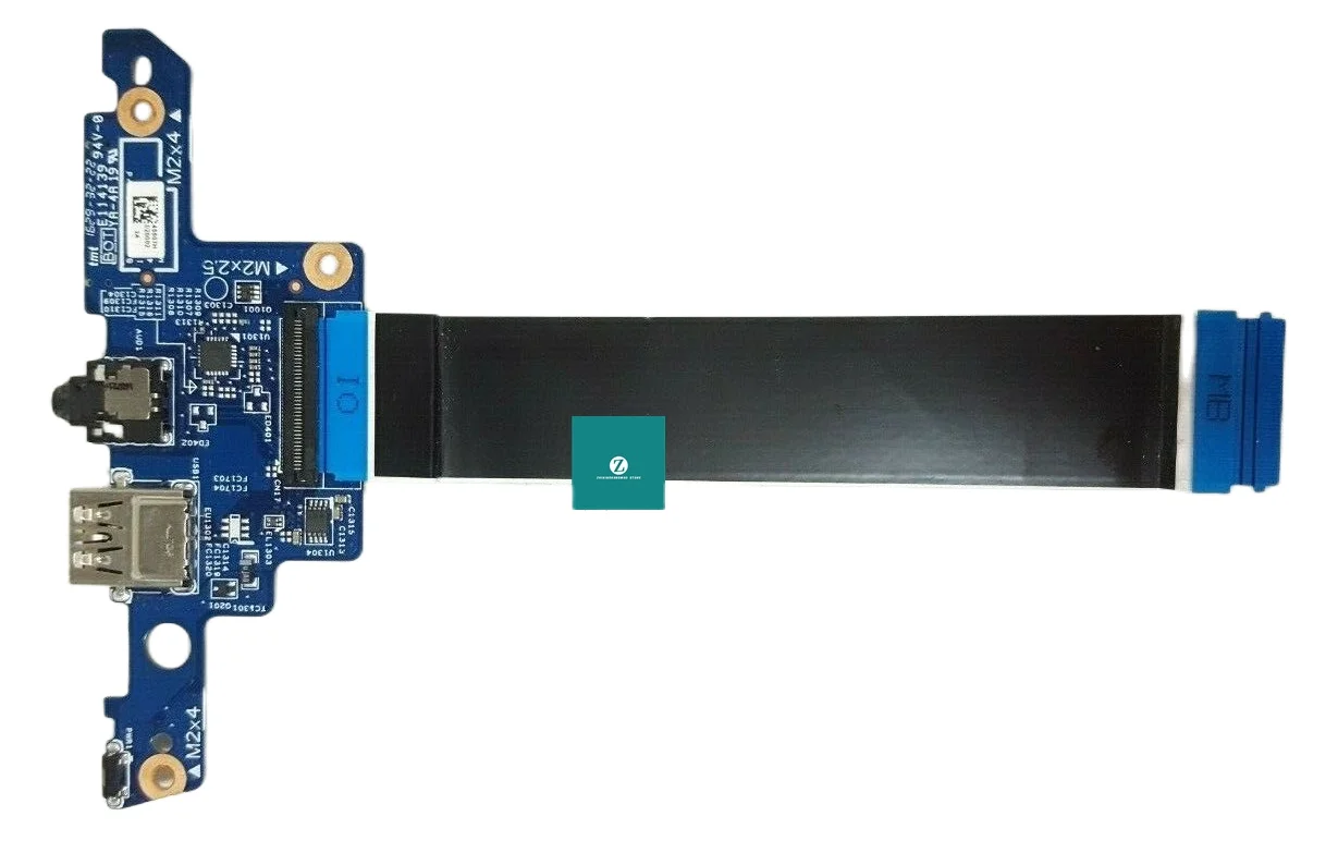 

856808-001 For HP X360 15-AQ M6-AR M6-AQ USB Audio Power Button Port Board W CABLE