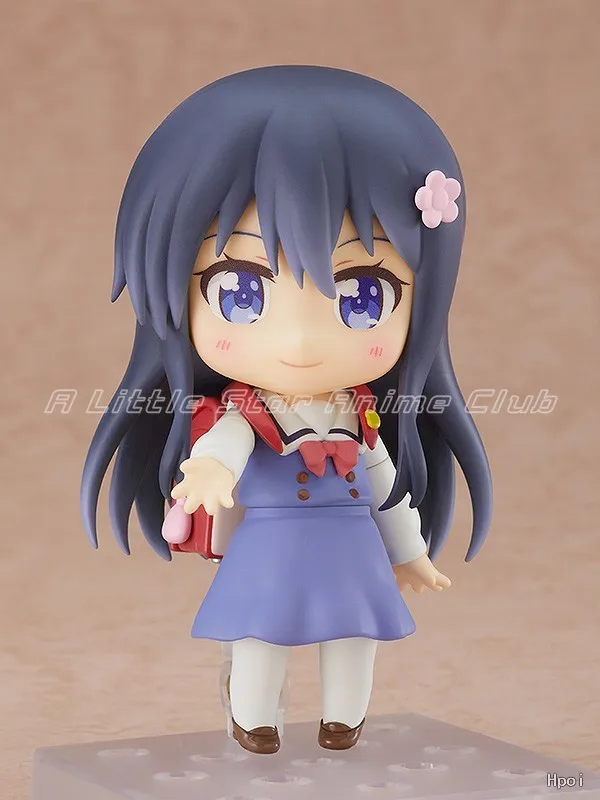 Фото В наличии оригинальная фигурка GSC Nendoron 1730 Angel Came To Me Hana Shirasaki, аниме-фигурка, подарочная коллекция, модель игрушки №2