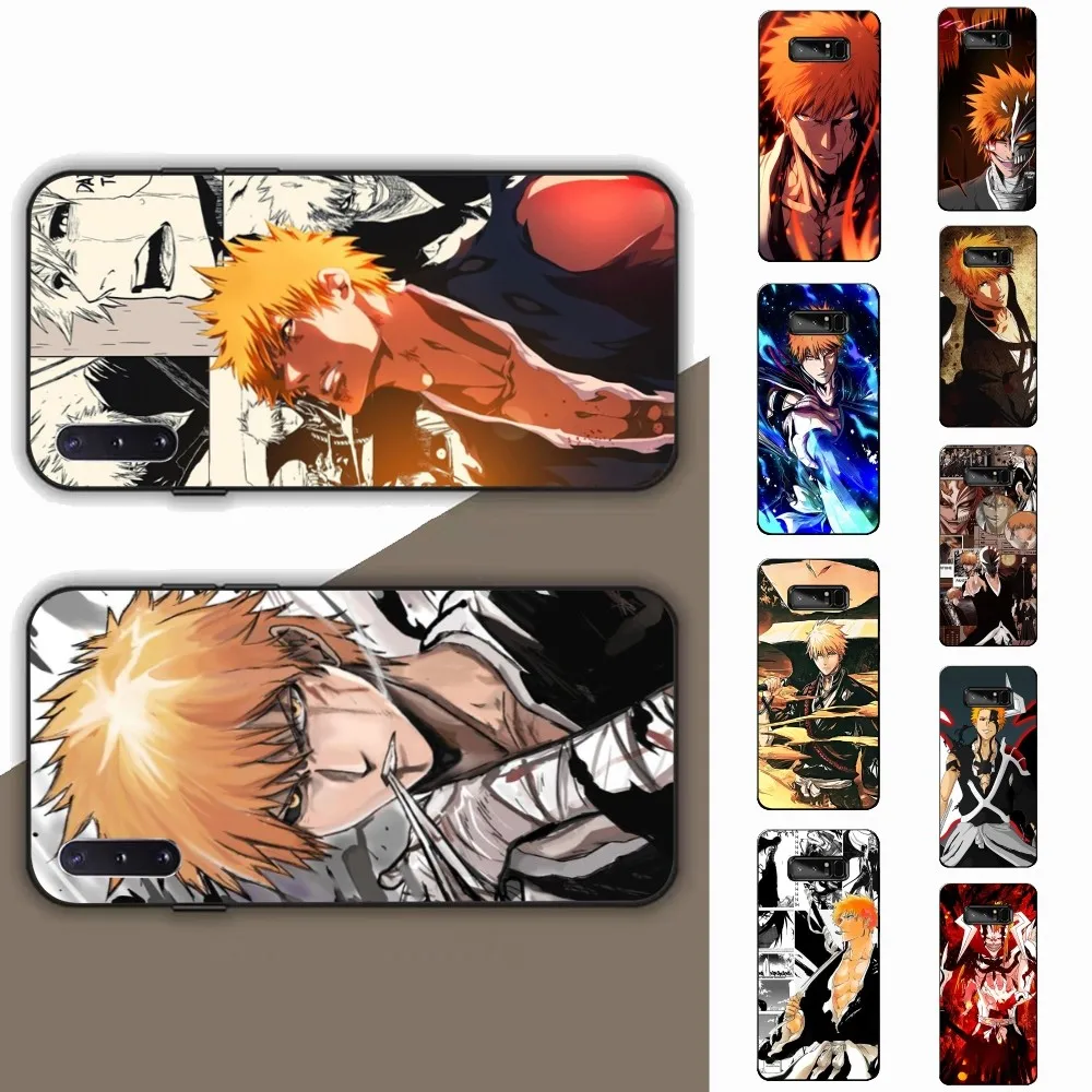 

Anime Bleach Kurosaki Ichigo Phone Case For Samsung Note 8 9 10 20 Pro Plus Lite M 10 11 20 30 21 31 51 A 21 22 42 02 03