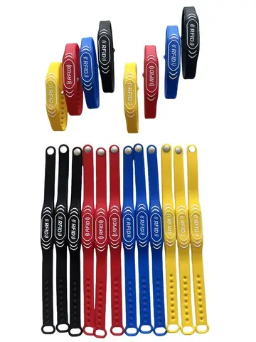 1 шт. 125 кГц EM4305 T5577 ID перезаписываемый водонепроницаемый регулируемый браслет брелки RFID-метка брелок пустая карта контроля доступа к данным