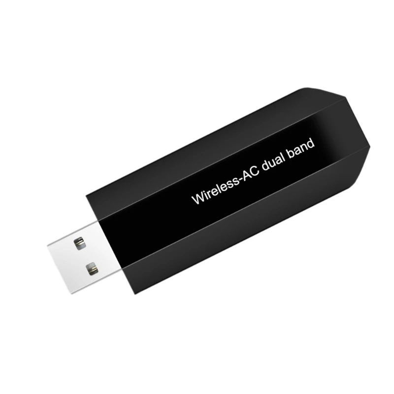 

For Dual-System 802.11AC Wireless USB Dongle USB-AC11 600M 2.4G/5Ghz USB WiFi Adapter Desktop/Laptop PC Wifi Receiver