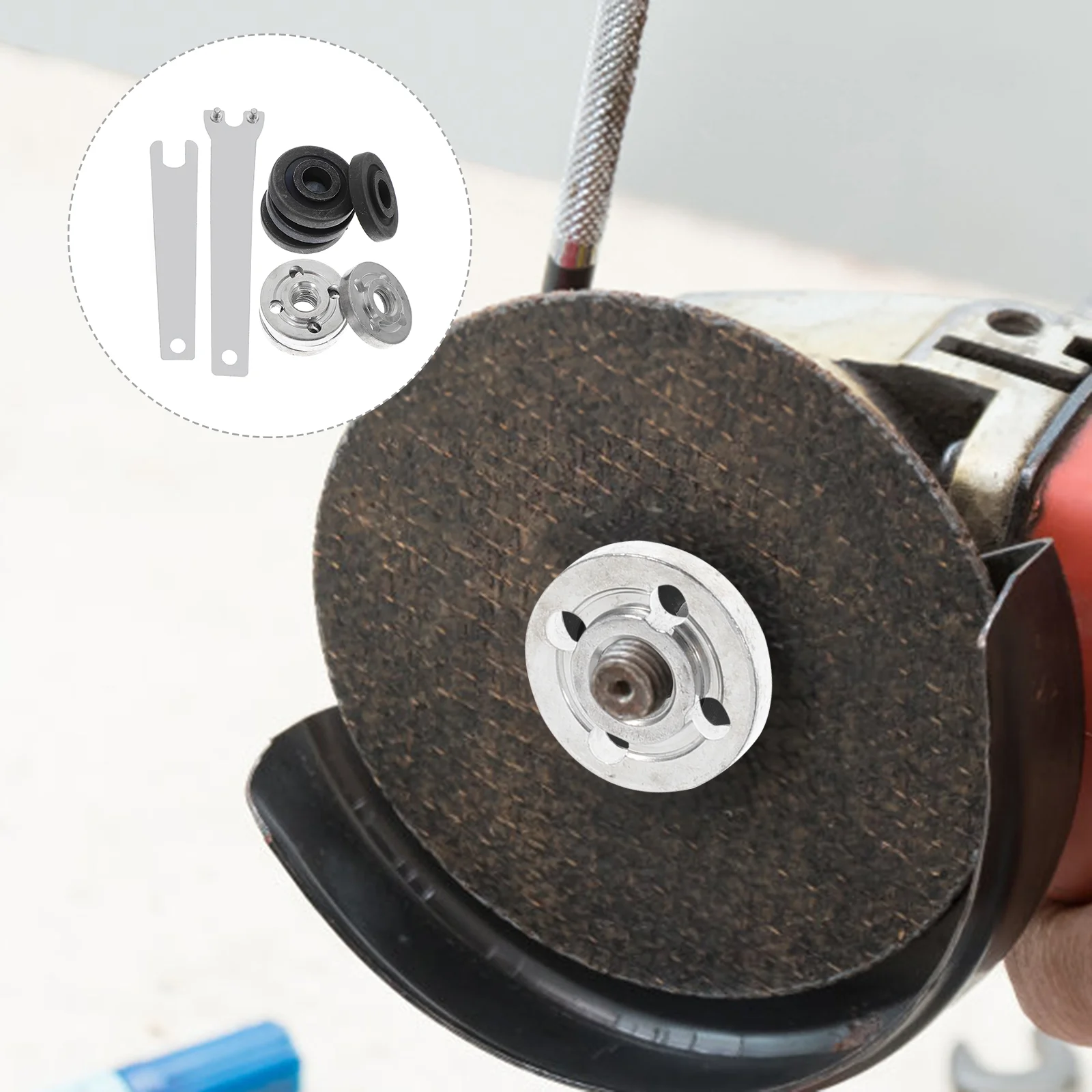 

Tools Angle Grinder Nuts Pin Spanner Wrench Carbon Steel Accessories Lock