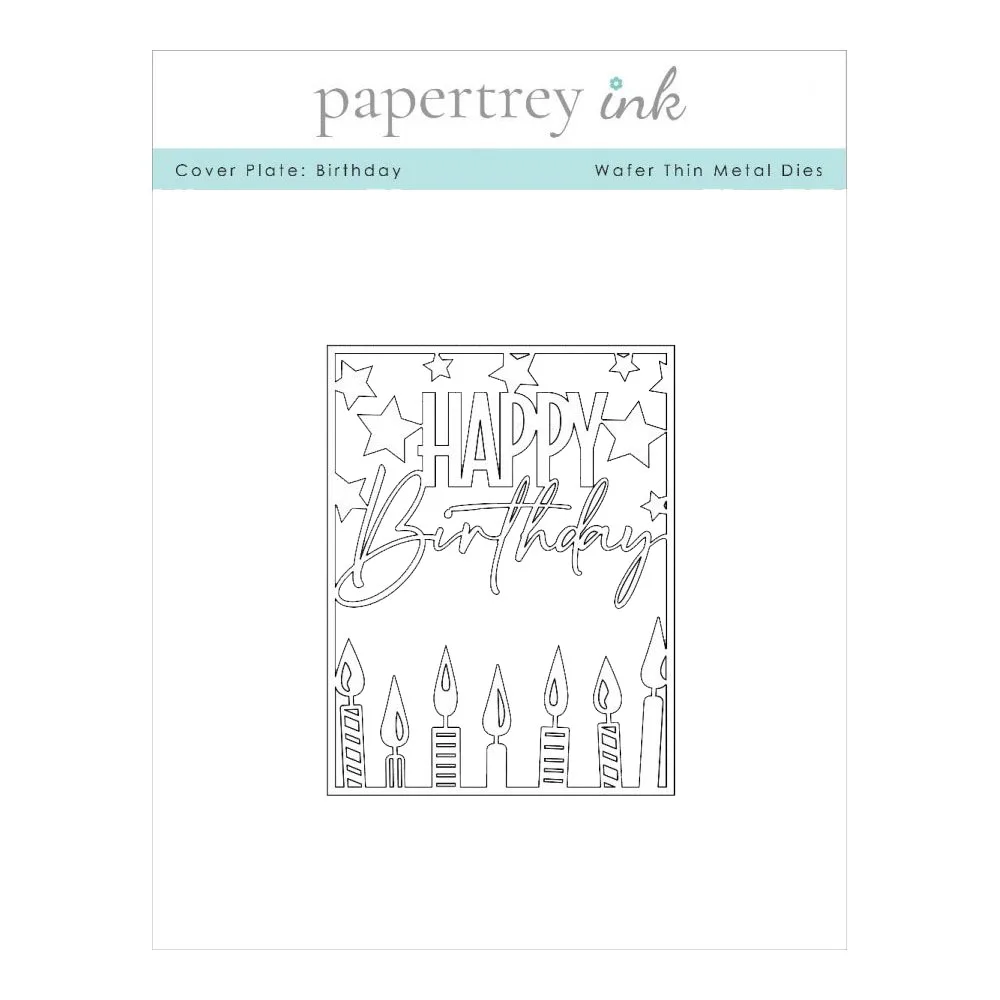 

Birthday Cover Plate Background 2022 New Metal Cutting Dies Scrapbooking for Paper Making Frame Card Craft Supplies No Stamps