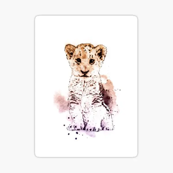

Baby Lion Car Auto Sticker Sticker Colorful Z2