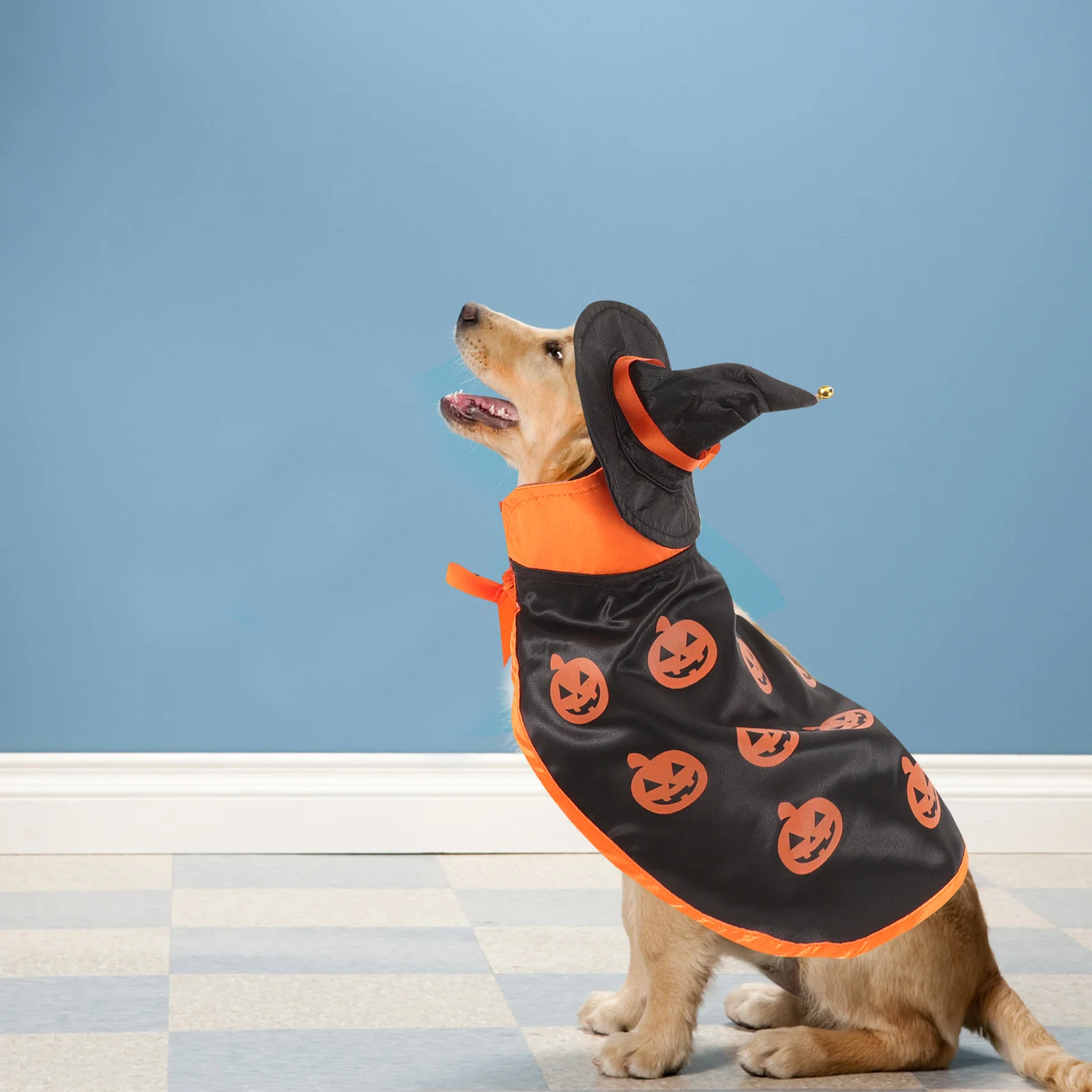 

Pet Clothing Halloween Cape Hat Party Dog Decor Prop Costume Accessories Cat Costumes