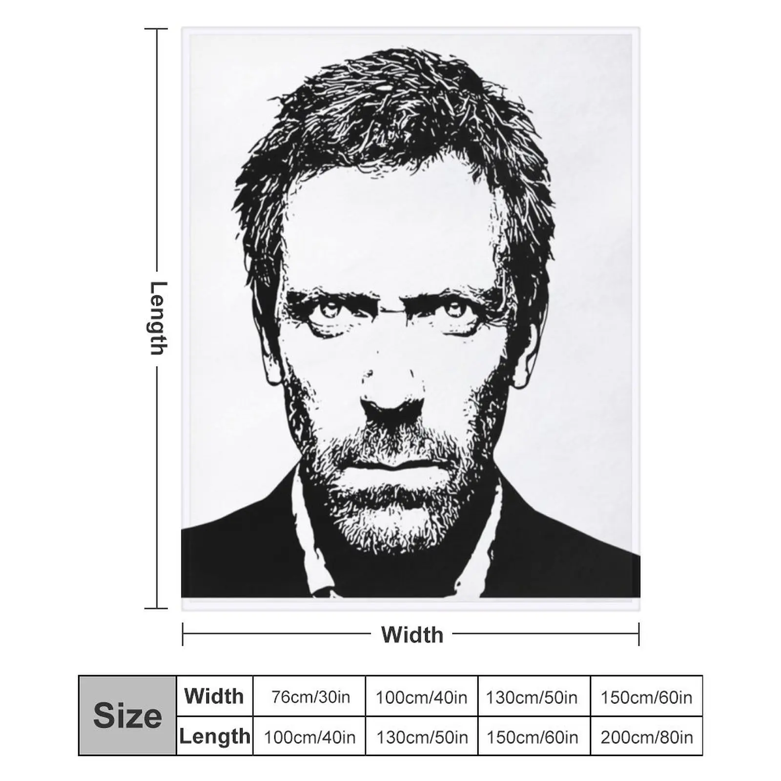 Одеяло Dr. Gregory House среда тяжелые одеяла из фланелевой ткани