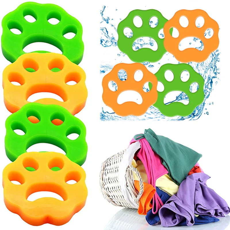 

Pet Hair Remover Washing Machine Hair Remover Reusable Cat Dog Fur Lint Hair Remover Clothes Dryer Cleaning Laundry Tools