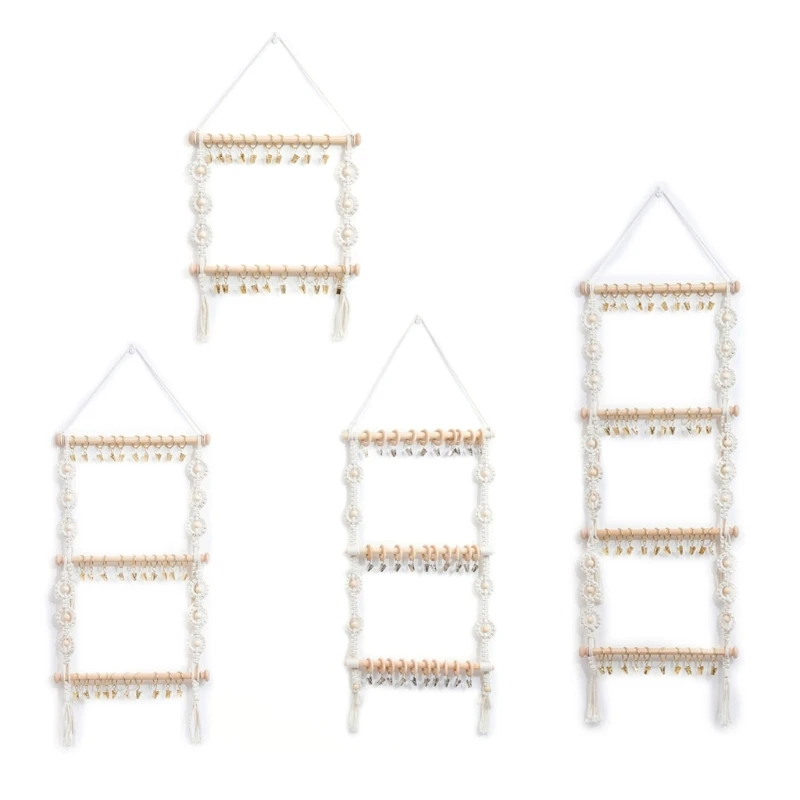 

Красивый зажим для волос стойка-держатель Органайзер с модными деталями бахромы GXMB