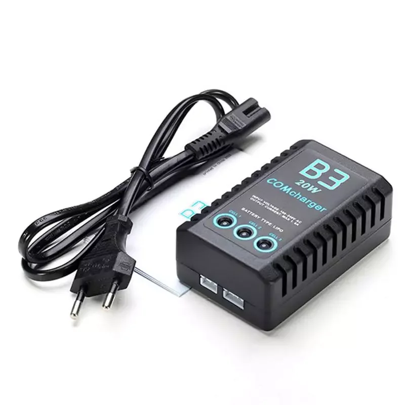 

20W 11.1V 2S- 3S Lipo Battery Balance Charger for RC Drone Unmanned Aerial Vehicle UAV Durable Smart Accessories