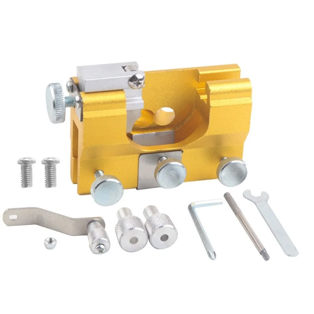 

Portable Home Chain Grinding Tool Chain Clip Sharpener Hand Chain Sharpener Aluminum Alloy Household Bicycle Chain Repair Tool