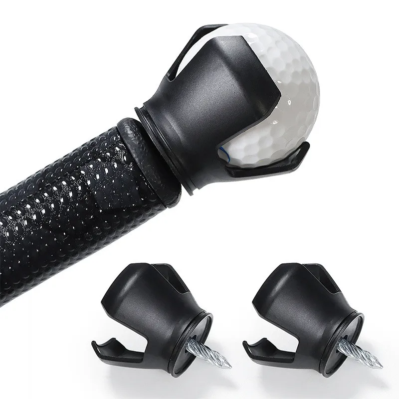 Balls Picker Ball Pick Up Clamp Rubber Zinc Alloy Golf Suppl