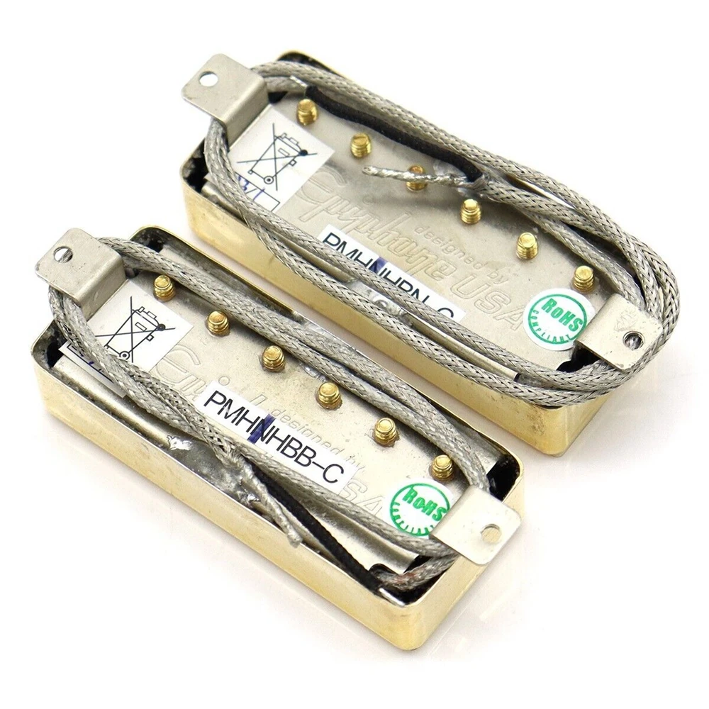 Фото 1 комплект из 6 мини-звукоснимателей ProBucker Alnico для электрогитары, тип хамбакер №4