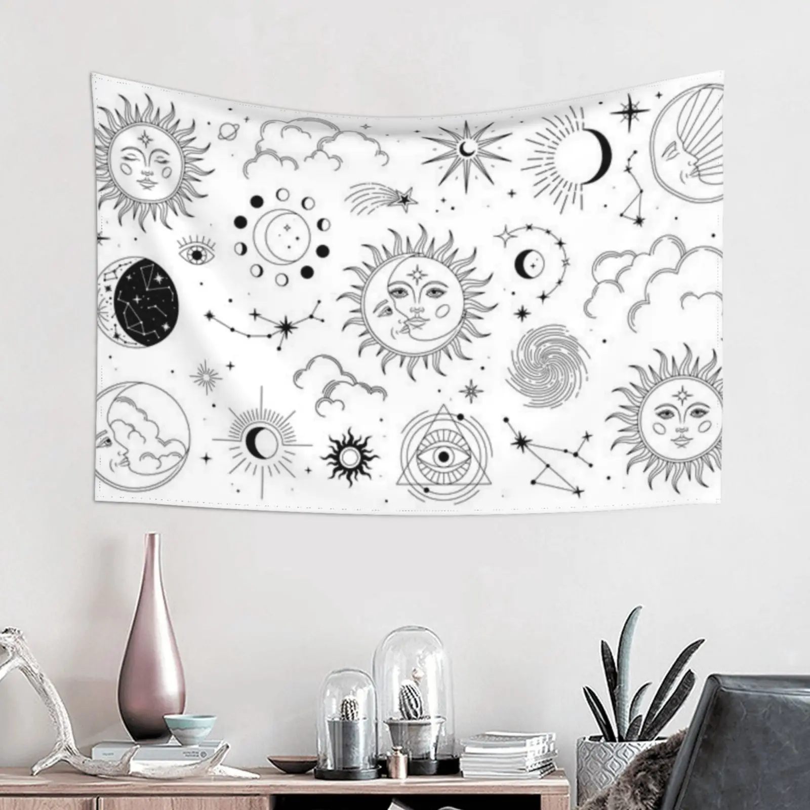 

60 inch x 40 inch Bohemian Tapestry Living Room Decoration Room Divider