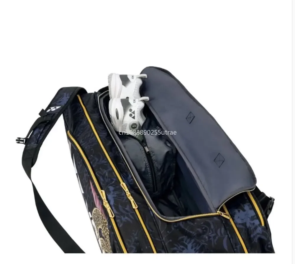 Сумка для ракеток бадминтона YONEX-Dragon Pattern профессиональный рюкзак теннисных